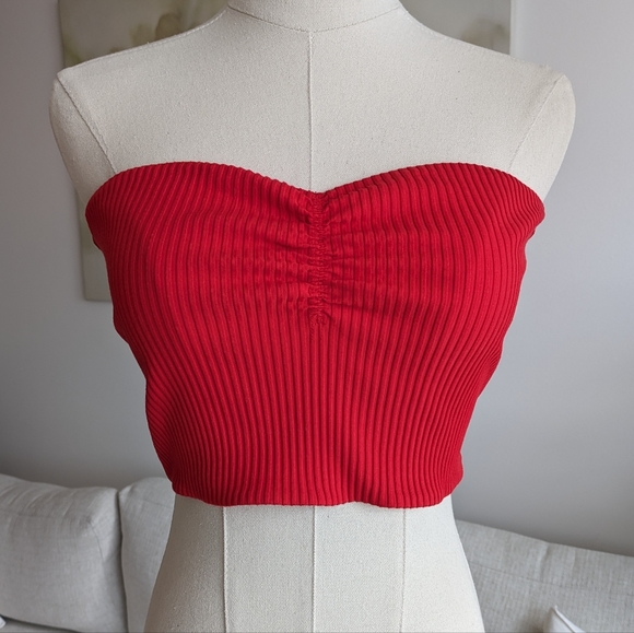 Wilfred Ribbed Tube Top - Picture 9 of 9